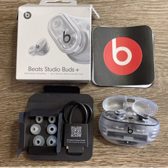 Beats Studio Buds Plus Transparent - Picture 1 of 4